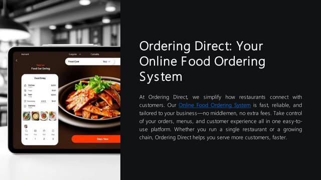 Boost Your Restaurant Sales with a Powerful Online Food Ordering System | PDF