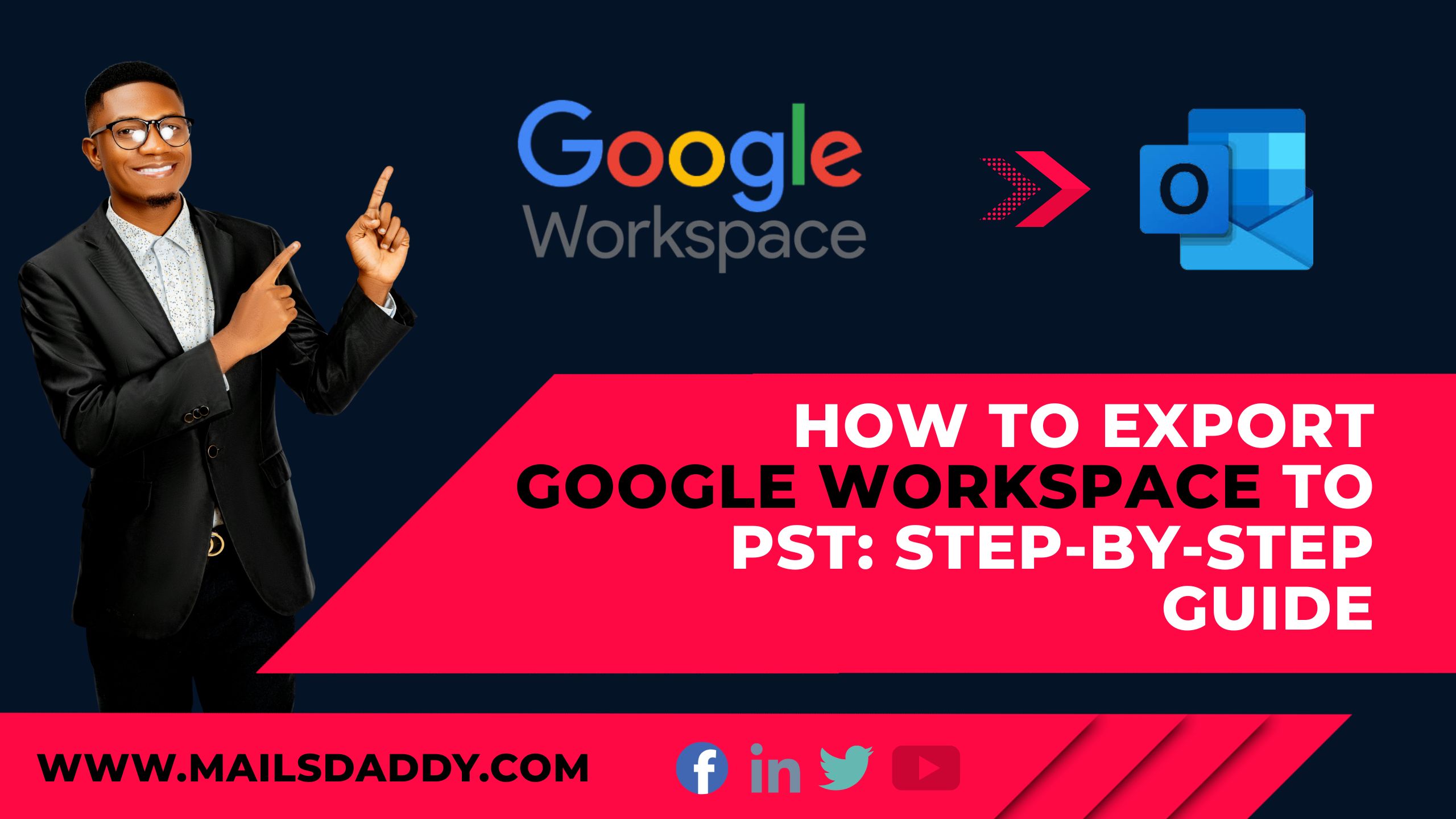How to Export Google Workspace to PST Guide