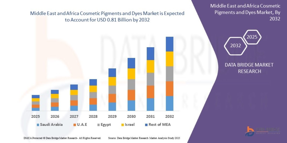 Middle East and Africa Cosmetic Pigments and Dyes Market Opportunities: Growth, Share, Value, Size, and Scope